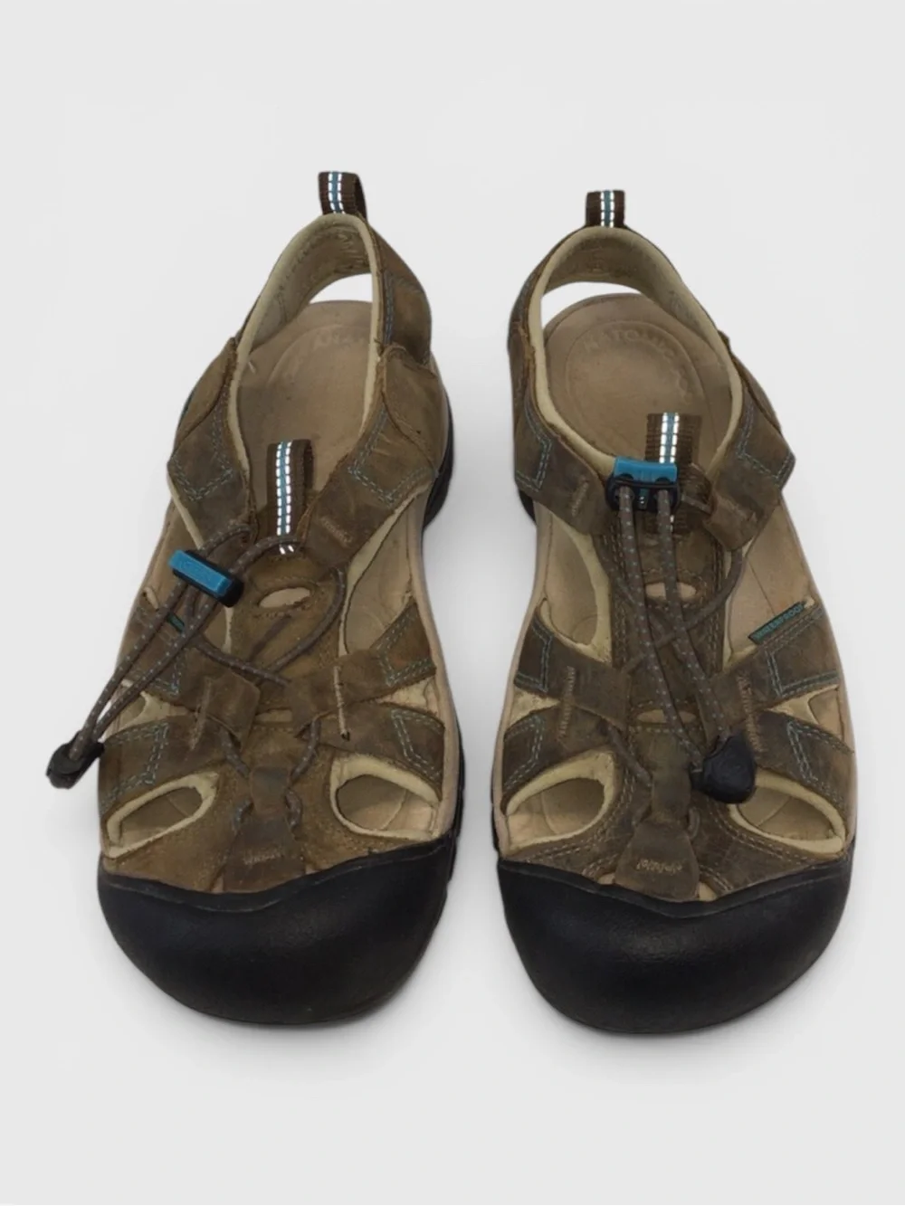 709 Keen Women's Brown Outdoor Sandals with Reinforced Toe